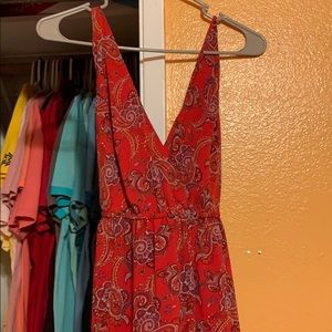 bandana, open back, spaghetti strap, open from leg